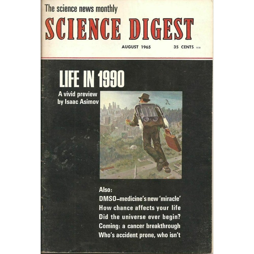 Vintage Science Digest Magazine - 1965